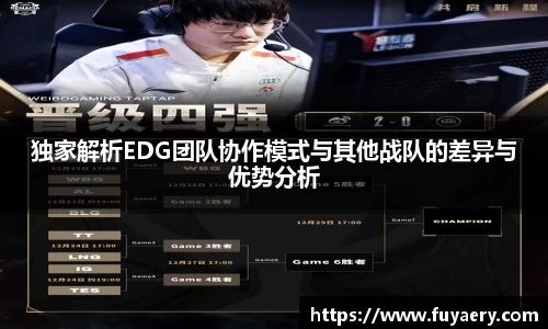 独家解析EDG团队协作模式与其他战队的差异与优势分析
