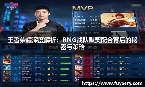 王者荣耀深度解析：RNG战队默契配合背后的秘密与策略