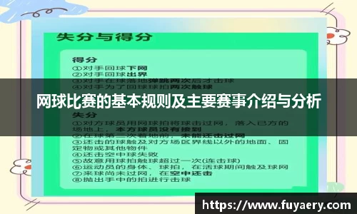 网球比赛的基本规则及主要赛事介绍与分析