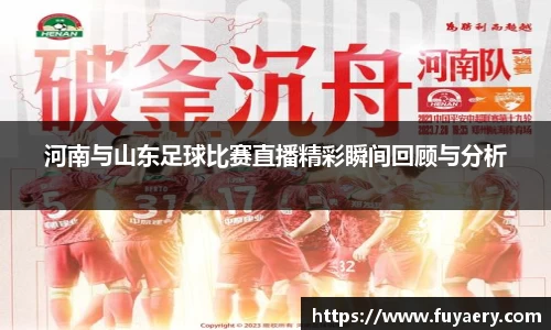 河南与山东足球比赛直播精彩瞬间回顾与分析
