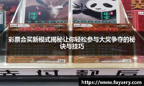 彩票合买新模式揭秘让你轻松参与大奖争夺的秘诀与技巧
